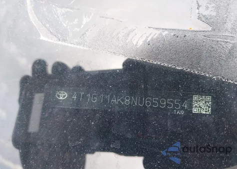 2022 Toyota Camry Se из США, поврежденный, VIN 4T1G11AK8NU659554